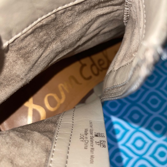 Sam Edelman Putty Suede Joey Ankle Bootie Size 7M - Picture 5 of 9